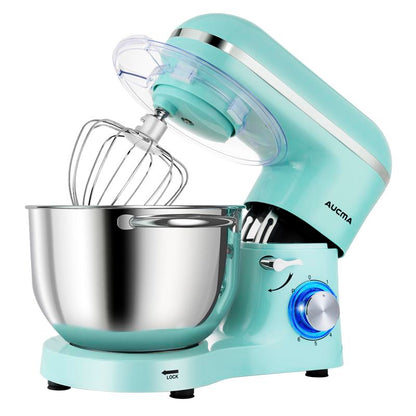 Aucma 6.5QT Stand Mixer with Upgraded Motor | 6-Speed Tilt-Head Electric Food Mixer 