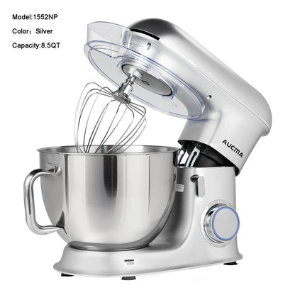 Aucma 6.5QT Stand Mixer with Upgraded Motor | 6-Speed Tilt-Head Electric Food Mixer 