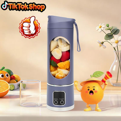 Ultimate Portable Blender! USB Rechargeable & Compact for Smoothies On-The-Go - Perfect Travel, Back to School & Gym! Leak Proof Design, Makes Shakes & Baby Food in Seconds Cup Juicer Rechargeable Mini Blender Vegetable